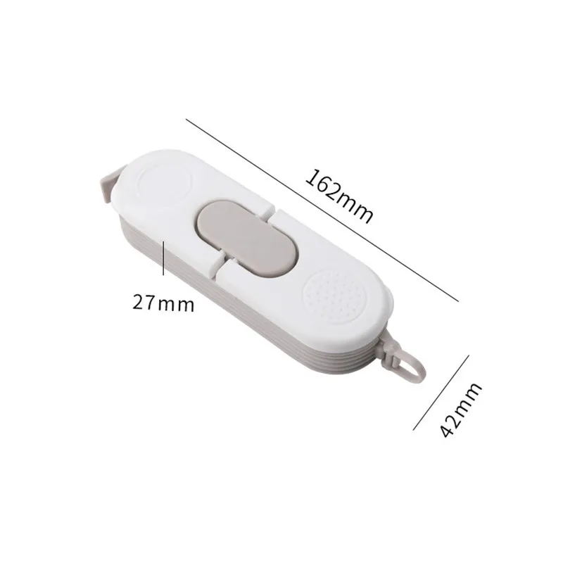 

Portable New Food Snack Seal Sealing Bag Clips Sealer Clamp Plastic Tool Kitchen Food Packaging Kitchen Storage Double Opening