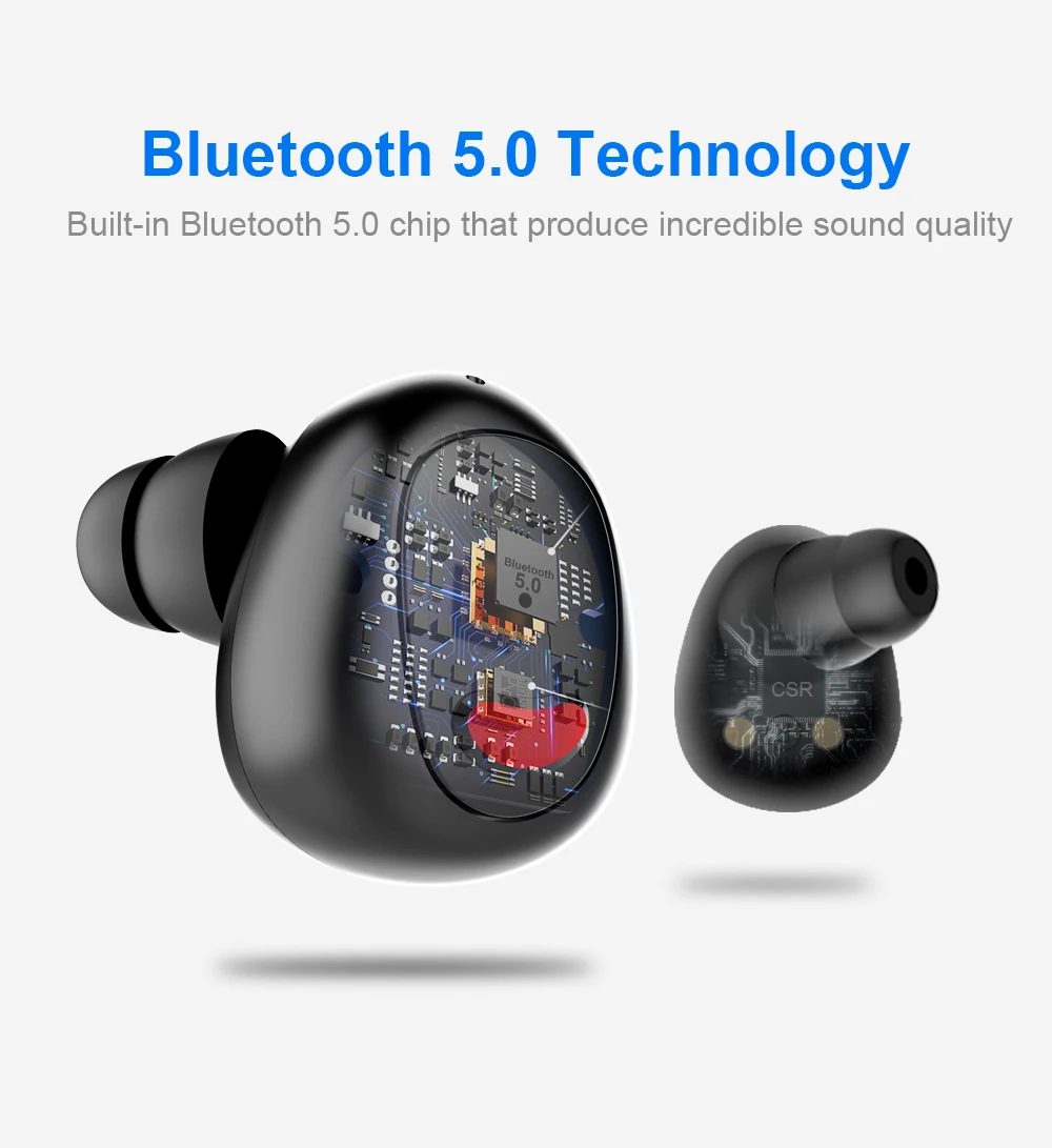 TWS Наушники New Bee Беспроводные с поддержкой Bluetooth 5 0 Hi Fi|Наушники и гарнитуры| |