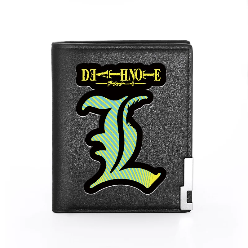 

High Quality Death Note：The Last Name Printing Men Women Wallet Billfold Slim Credit Card/ID Holders Money Bag Short Purses