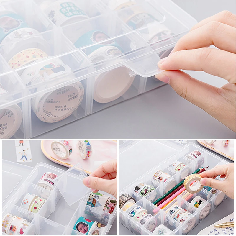 Портативная упаковочная коробка для инструментов сделай сам съемный