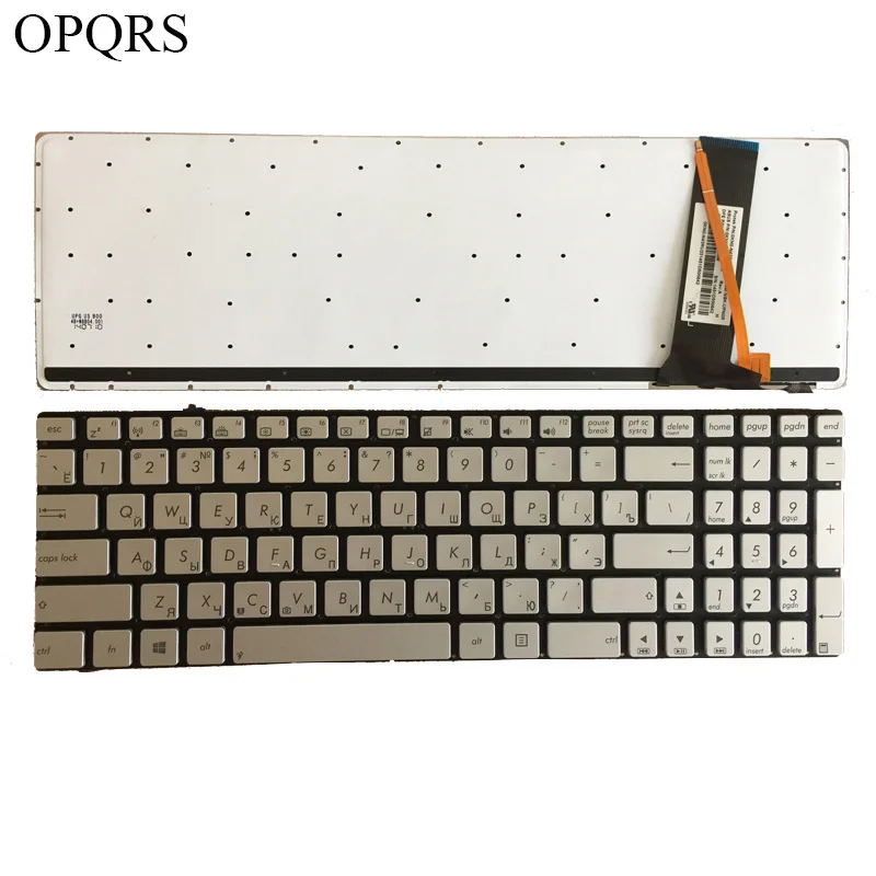 

Russian Laptop Keyboard for ASUS N56 N56V N76 N76V N76VB N76VJ N76VM N76VZ U500VZ N56VV N56VZ U500VZ U500 U500V RU Backlit