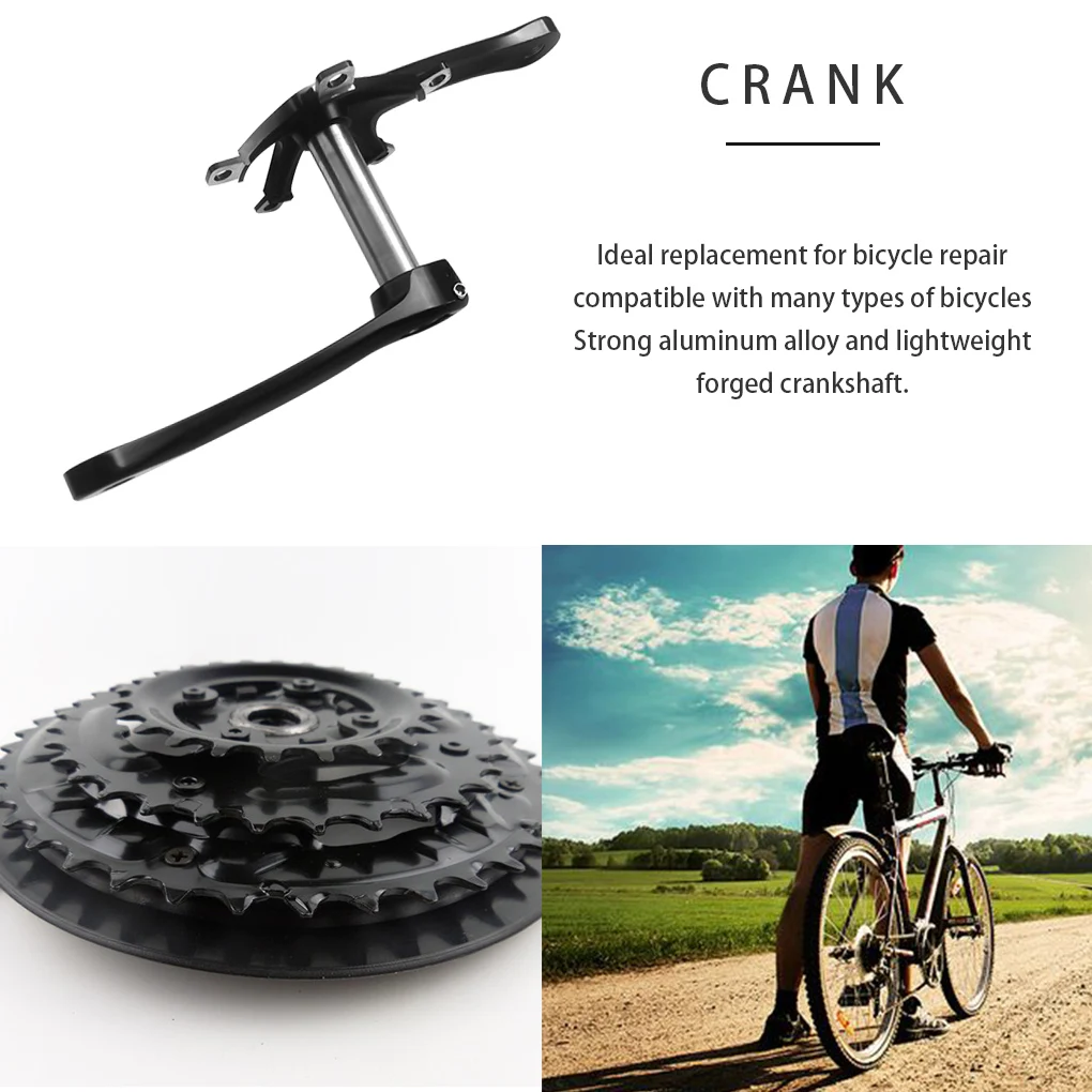 

Bike Cranks Anti-corrosion Crankset Aluminium Alloy High Strength Bicycle Cranks