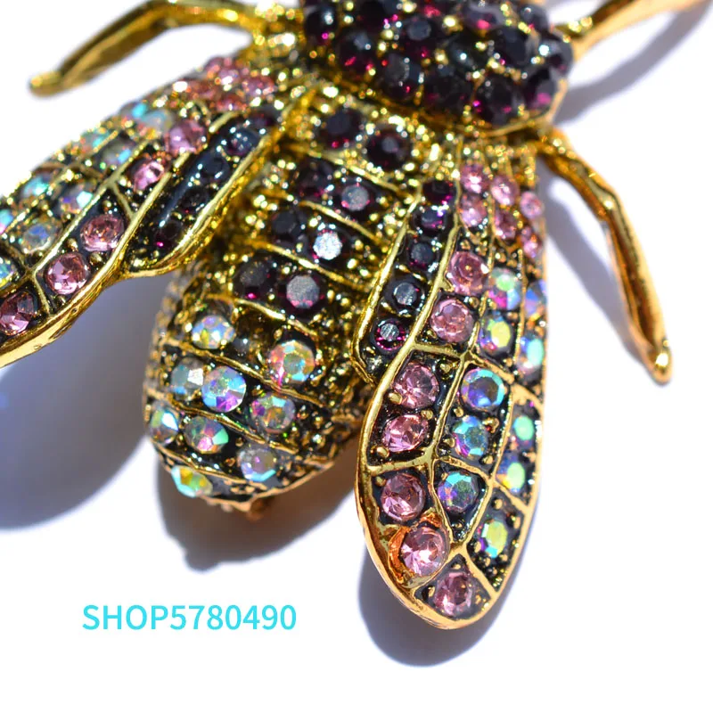 Винтажные Ювелирные изделия броши-цикады с защитой от золота элегантная