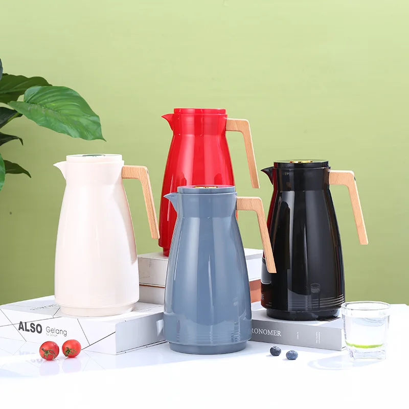 

Insulation Pots 12 Hours Heat Preservation Vacuum Thermos with Glass Liner Insulation Bottle for Water Tea Coffee Pots Household