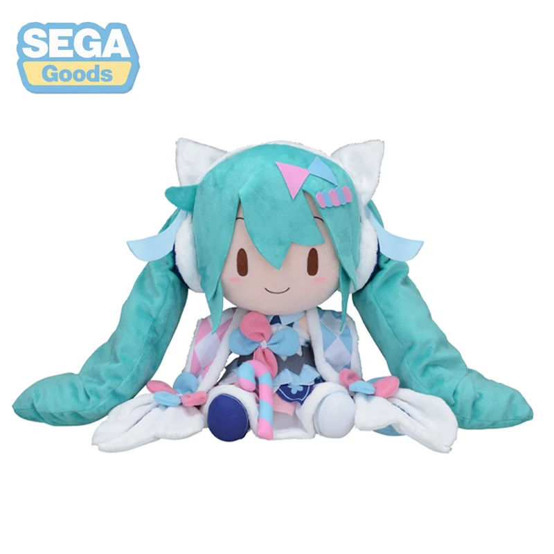 Аниме SEGA Оригинальные Плюшевые игрушки Hatsune Miku Magic Future 2020 зимний фестиваль кукла 40