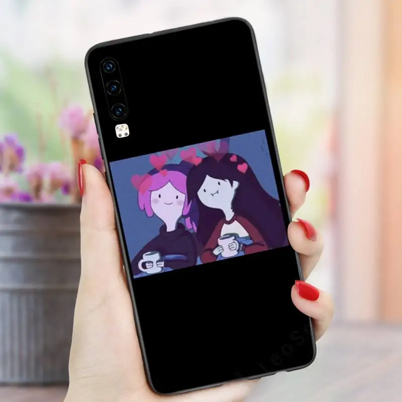 

Cute cartoon adventure time marceline Phone Case For Huawei P9 P10 P20 P30 Pro Lite smart Mate 10 Lite 20 Y5 Y6 Y7 2018 2019
