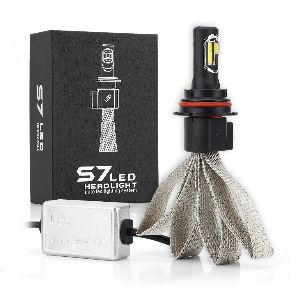 Светодиодный подвесной светильник S7 2 шт. автомобильный ing H7 H3 H11 H4 светодиодный