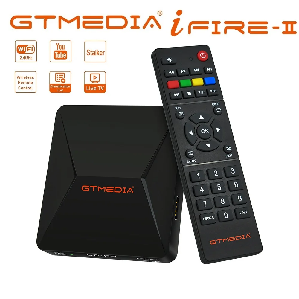 Телевизионная приставка GTmedia IFIRE 2 4K HDR H.265 HEVC 10 битная STB телевизионная Ultra HD