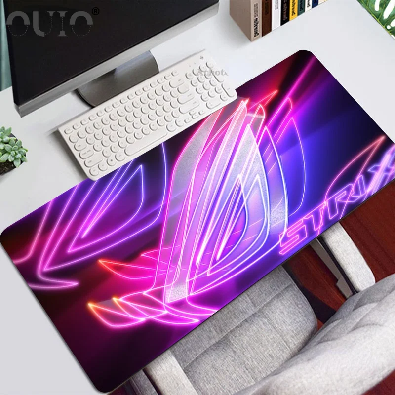 

Large Mouse Pad ASUS Logo Anime Mouse Pad Gaming Mousepad ROG Anime Extension Gaming Keyboard Mouse Mat PC Gamer Computer Mats