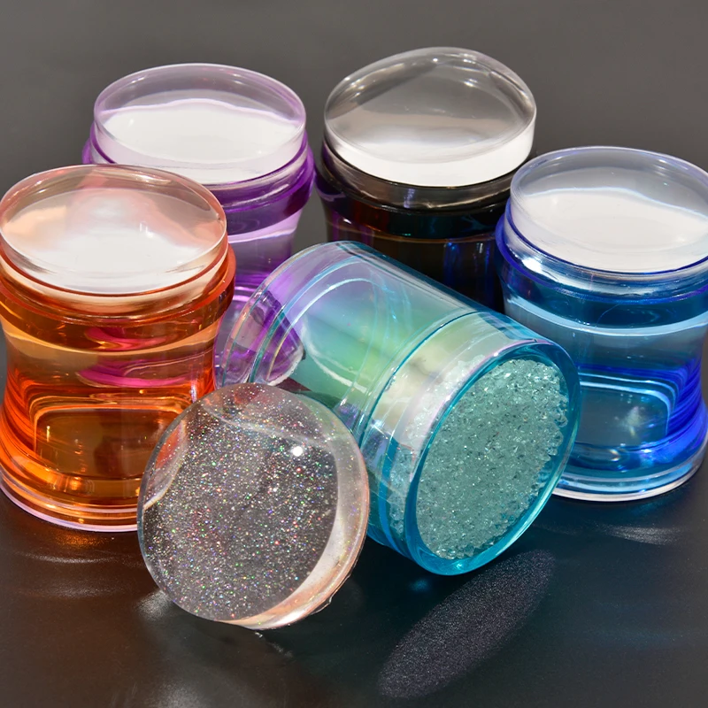 1 шт. 4 см шаблон для дизайна ногтей штамп желе скребок набор инструментов