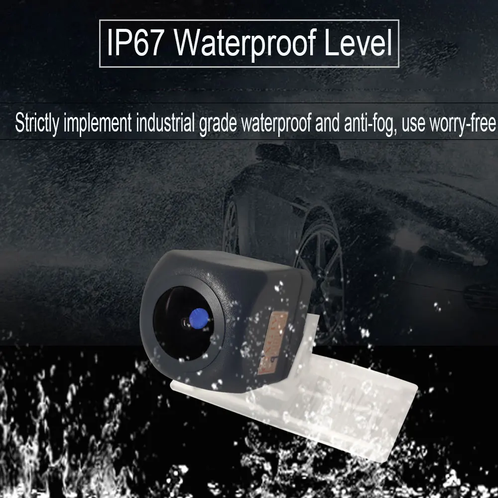 R Way HD Автомобильная камера заднего вида ночного видения для Renault Koleos 2017