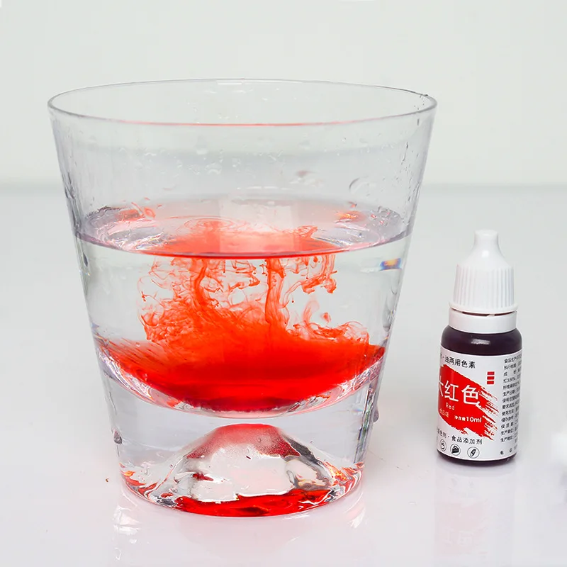 12pcs 10ml Natural Ink Food Coloring Cake Pastries Cookies Liquid Dye Pigment Baking Decor Fondant Cooking Icing DIY Crafts |