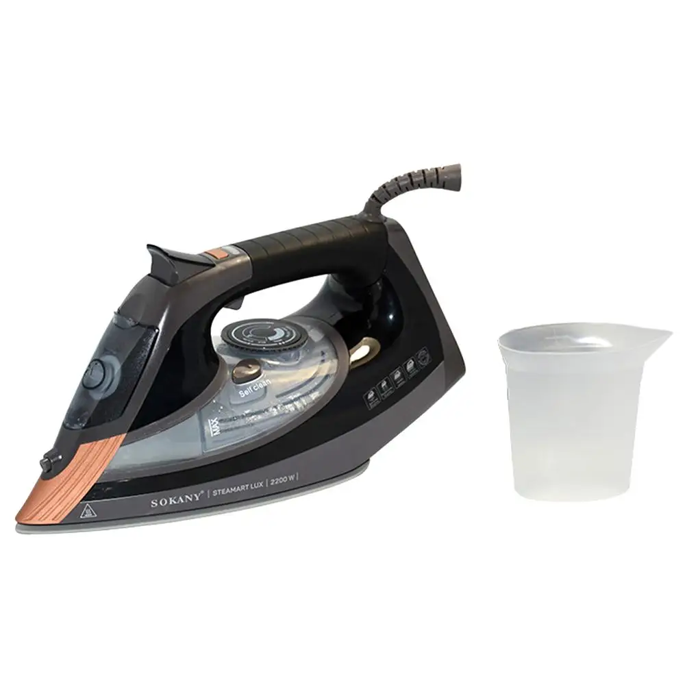 2200W SOKANY ручной пар утюг портативный электрический утюг для одежды ткань утюг щетки гладильная машина для дома путешествия - Цвет: 2200W