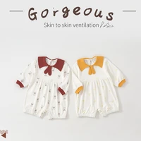 cute baby clothing spring autumn new fashion infant toddler girls clothes cotton long sleeve romper cute jumpsuit for baby girl