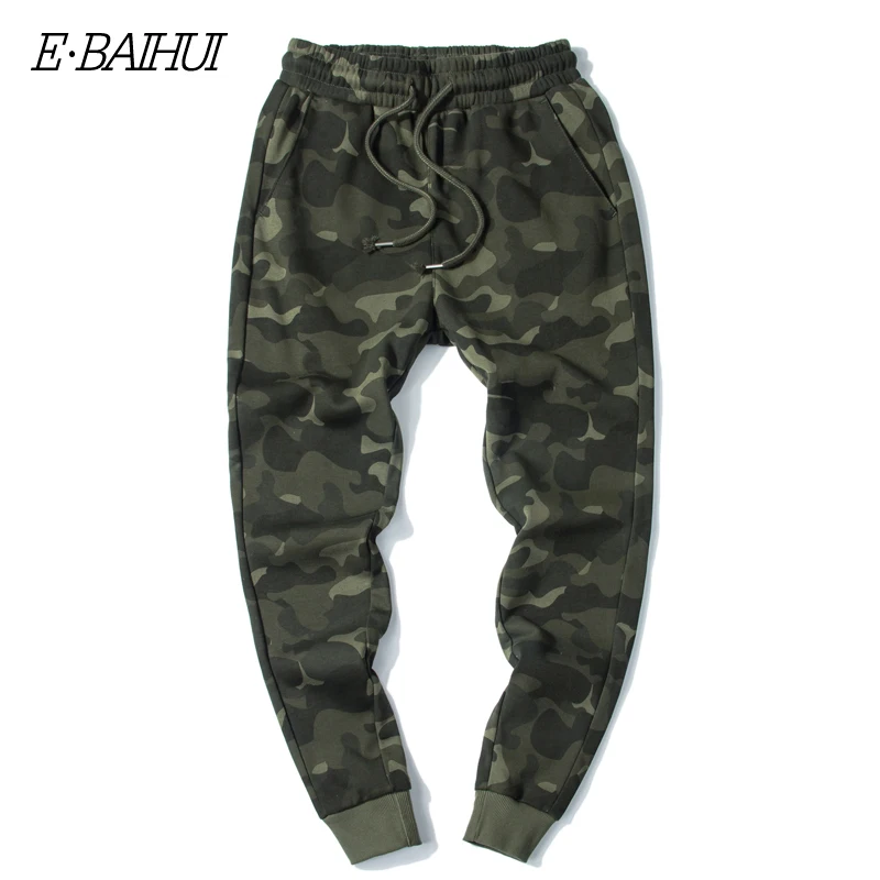 

E-BAIHUI Mens Jogger Autumn Pencil Harem Pants Men Camouflage Military Pants Loose Comfortable Cargo Trousers Camo Joggers MJ002