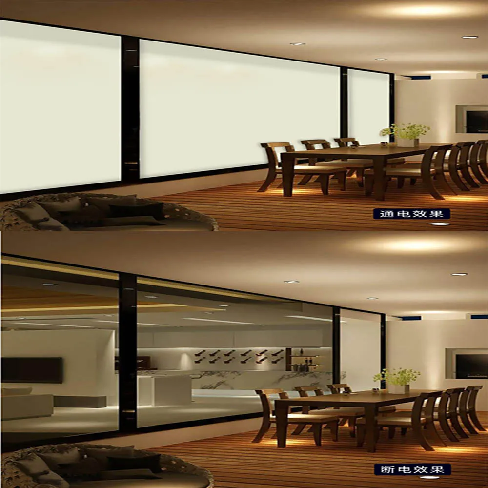 5 шт. умная пленка для окон волшебная переключаемая прозрачная белая по