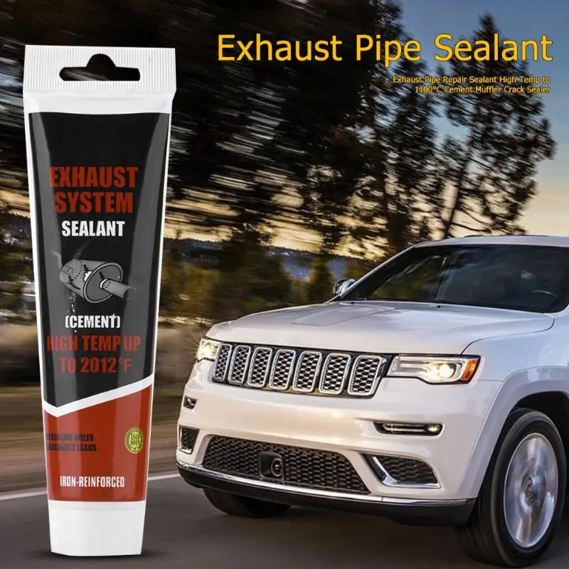 Ремонт выхлопной трубы герметик высокой температуры до 1100℃ цементный глушитель