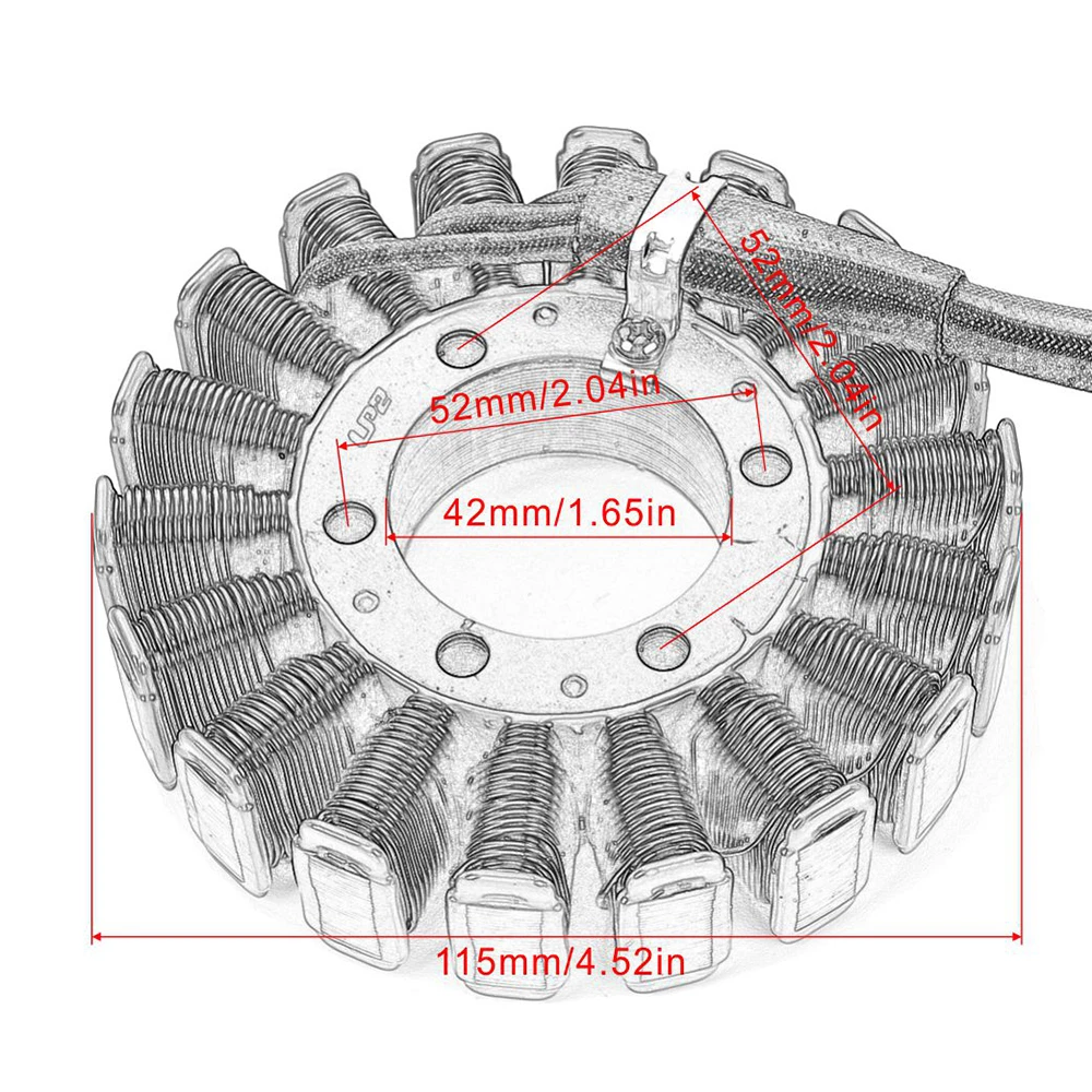 Для Honda VFR800 1998 - 2013 VFR800F VFR 800 VTEC Blsnche перехватчик ABS 31120-MBG-003 31120-MCW-D01 катушка статора