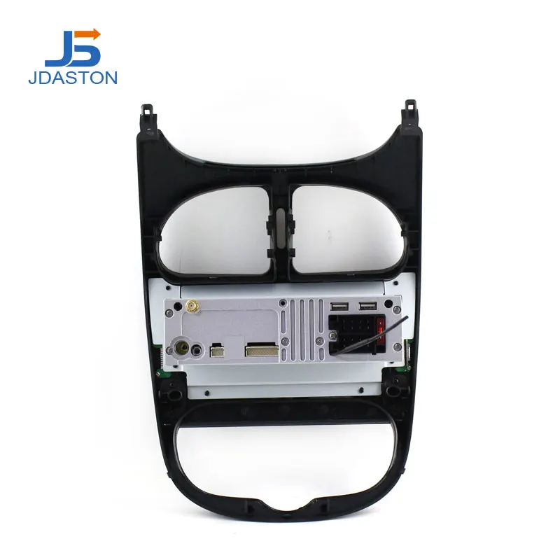 JDASTON Android 10 автомобильный DVD плеер для Peugeot 206 2002 2003 2004 2005 2006 2007 2008 WIFI мультимедийный
