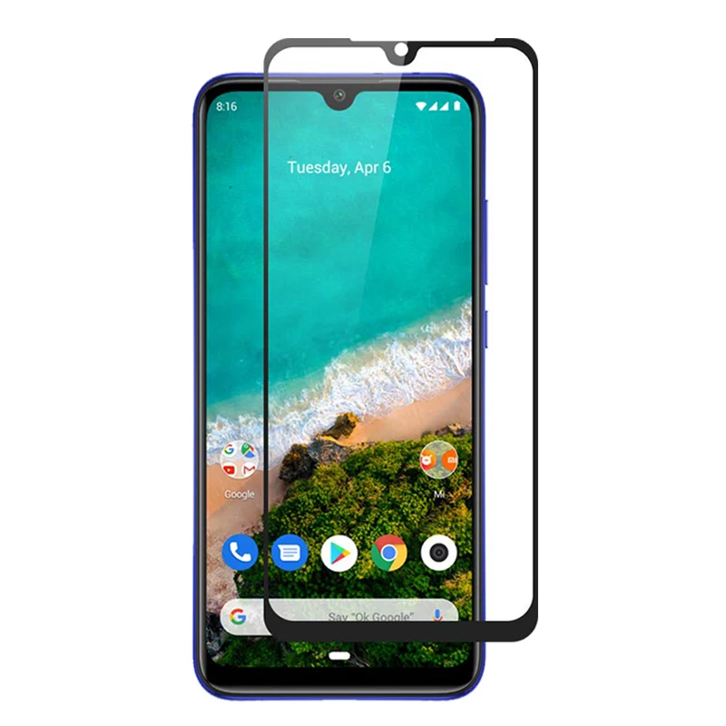 2PCS Screen Film 2 шт. 9H устойчивое к царапинам закаленное стекло на Xiaomi mi A3 протектор экрана Xiomi Mi A3 защитное стекло для Mi A 3 Glass Mi CC9e Передняя пленка ксиоми ми а3 сяоми ми cc9e стекло - Цвет: 2PCS Screen Film