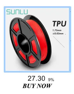 SUNLU ABS проводящая нить 1,75/3,00 мм 1 кг для 3d принтера ABS пластик 3d печать нити допуск+/-0,02 мм