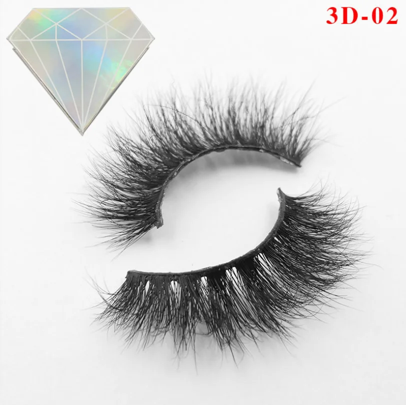 3d ресницы мягкие длинные накладные верхняя часть настоящей норки макияж толстые