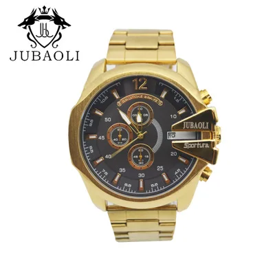 20 Бренд Dual Time display деловые часы для мужчин красная стальная полоса спортивные кварцевые часы с хронографом Dz стиль 7370 Relogio Masculino - Цвет: 20