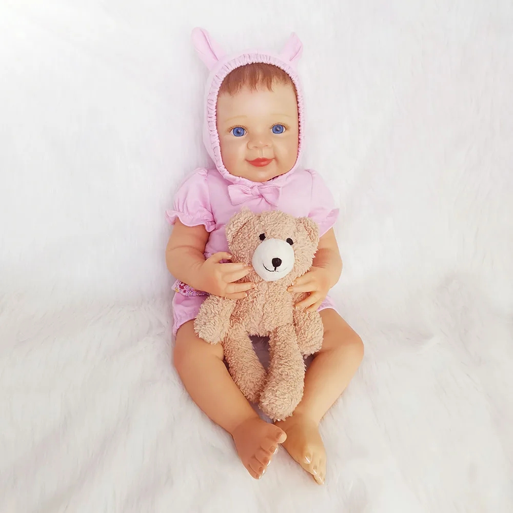 Кукла авани Лиса мягкие силиконовые виниловые куклы реалистичные Новорожденные