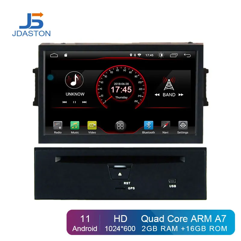 

JDASTON Android 11 автомобильный DVD-плеер для Nissan Teana Murano 2008 2009 2010 мультимедийный GPS-навигатор 2 Din автомобильное радио стерео аудио