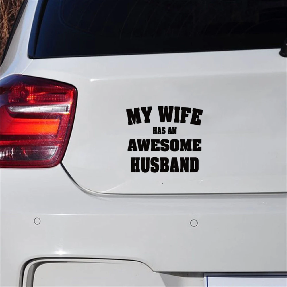 Автомобильная наклейка светоотражающая Съемная английская короткая PW856 | Дом и