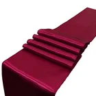 Скатерть жаккардовая для стола, 30x275 см, атласная настольная дорожка