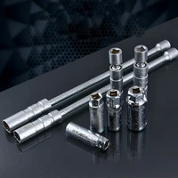 38inch drive high strength magnetic spark plug socket wrench thin wall 14mm 16mm spark plug socket magnetic removal tool