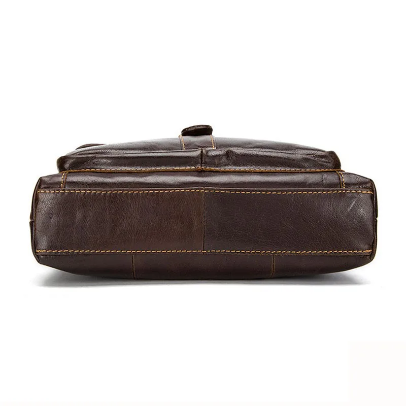 BOLEKE модные вместительные сумки мужские из натуральной кожи сумка мужская через