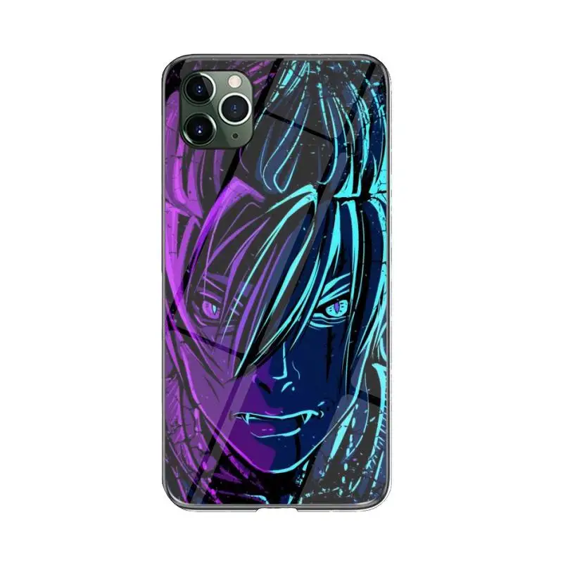 

FHNBLJ Anime Vampire Phone Case For iPhone 12 mini 12 PRO Max 11 pro XS MAX 8 7 6 6S Plus X XR cover