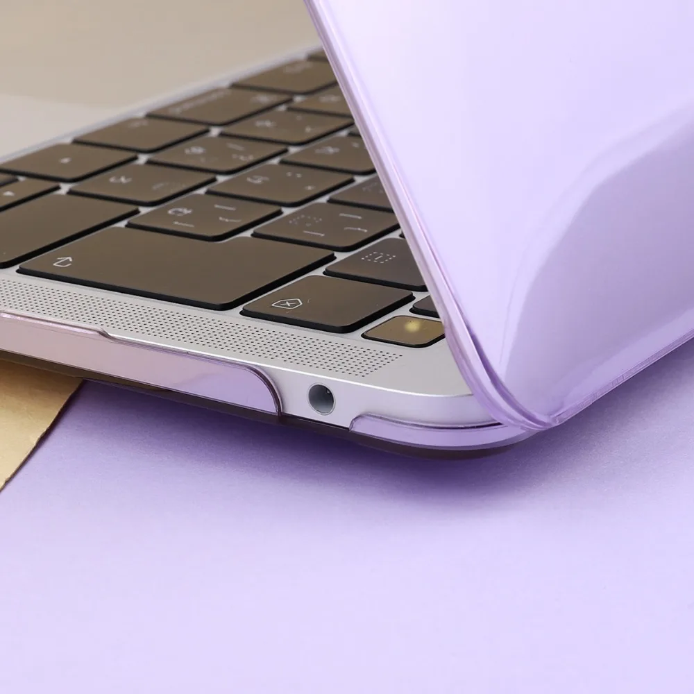 Новый Кристальный Жесткий Чехол для ноутбука Apple Macbook 11 12 13 15 дюймов Air Pro retina с/без