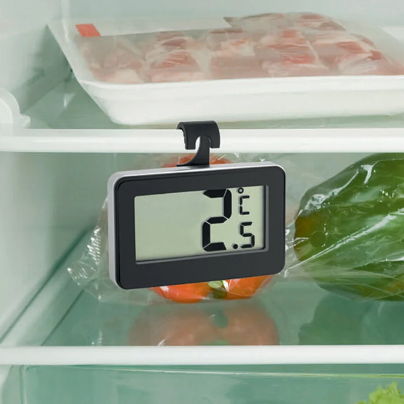 3 цвета цифровой термометр для дома C/F дисплей температура в холодильнике метр с