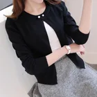 Кардиган женский, тонкий, с длинным рукавом, для защиты от солнца, для весны и осени