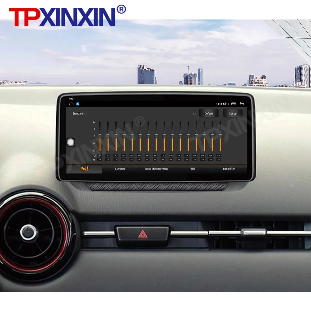 구매 안드로이드 10 6 + 128G ROM 마즈다 Cx-3 2018 + 자동차 라디오 플레이어 멀티미디어 GPS 네비게이션 스테레오 Headunit 무선 Carplay