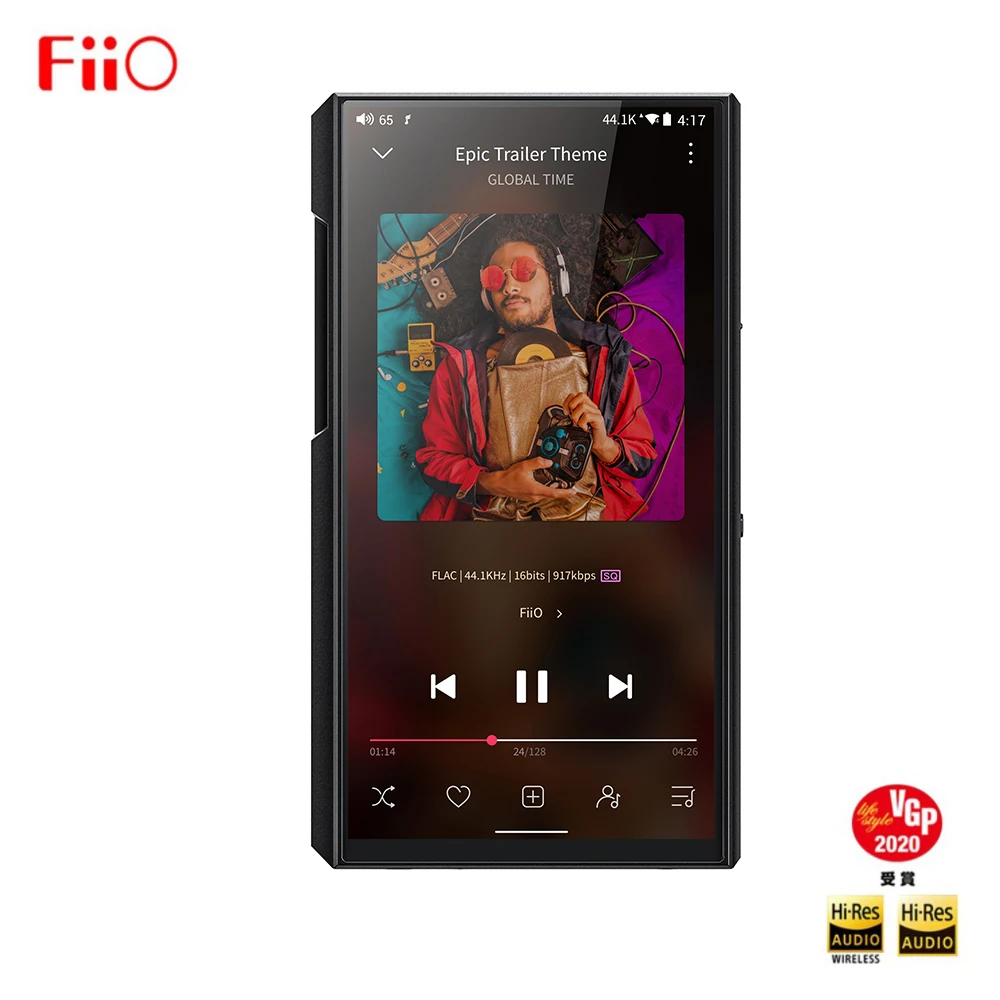 FiiO M11 Plus Hi-Res Android Music MP3 HiFi Player DSD512 Bluetooth 5.0 64G Snapdragon 660 MQA THX AAA AMP DAP