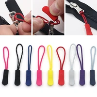 510 pieces of colorful zipper drawstring puller replacement tail lock zipper luggage backpack high quality universal drawstring