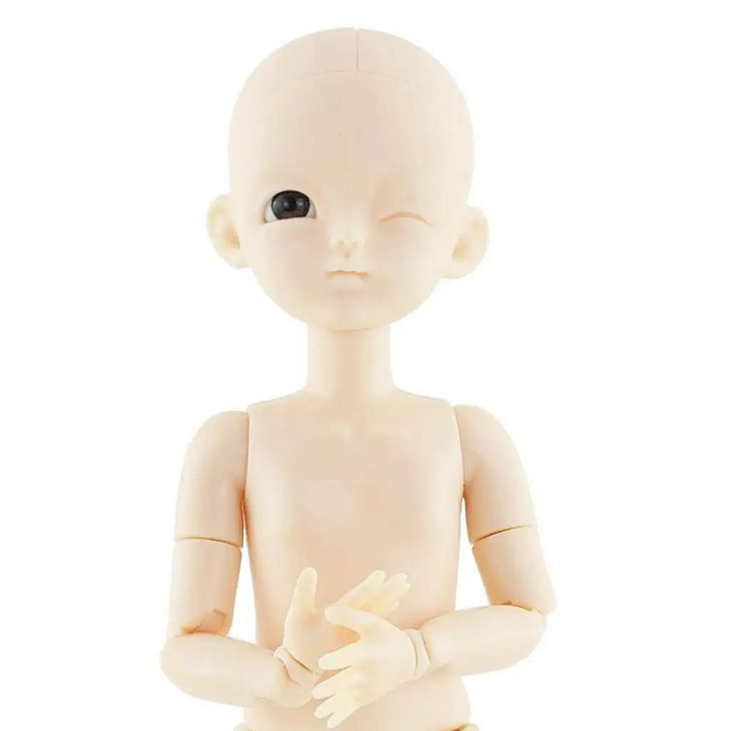 

12inch 22 Jointed Winking Moveable Plastic Doll Parts DIY Replacements