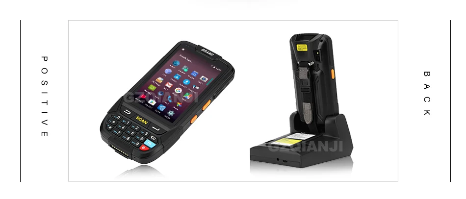 PDA сканер штрих-кода 1D 2D Bluetooth Android портативный терминал прочный PDA беспроводной мобильный 1D сканер штрих-кода коллектор данных