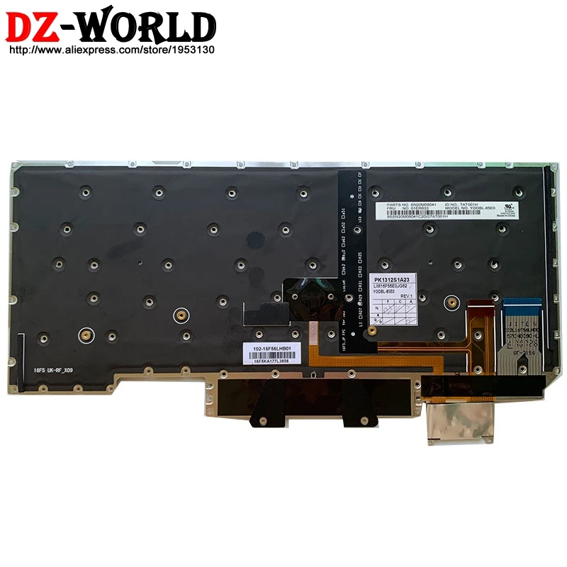 New/orig SPA Latin Spanish Backlit Keyboard for Lenovo Thinkpad X1 Carbon 5th 6th Gen Teclado 01ER633 SN20M08041 | Компьютеры и офис