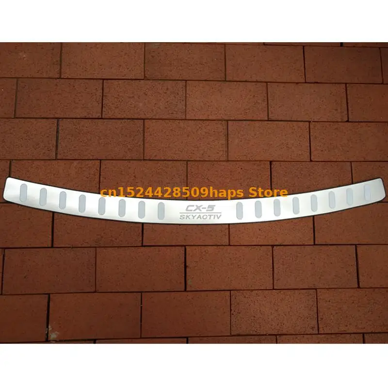 Автомобильный Стайлинг Нержавеющая сталь заднего бампера протектор Подоконник