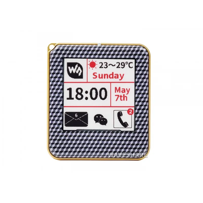 Tri-Цвет 1 54 &quotNFC e-Бумага e-Ink Дисплей с чехол для смартфона NFC поддерживает