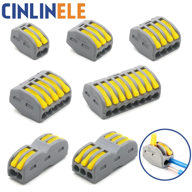 30 &amp 50 штук мини Быстрая универсальная компактная Проводная проводка