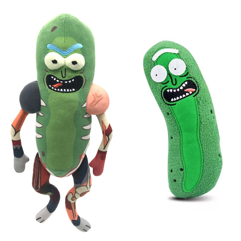 

Selling Hot 45cm Morty Plush Toys Cute Pickle Rick Soft Plush Stuffed Toys Funny Cucumber Stuffed Dolls Kids Birthdays Gifts