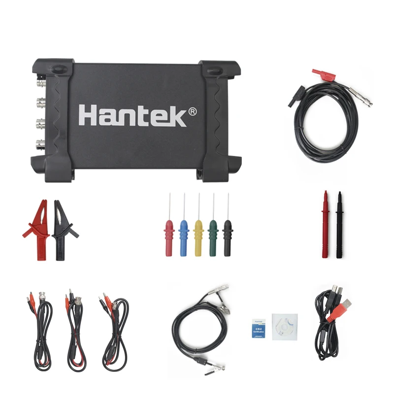 Hantek 6074BE USB Automotive Virtual Oscilloscope 4 Channels Logic Analyzer 6254BE Digital Storage Car Diagnostics Instrument |