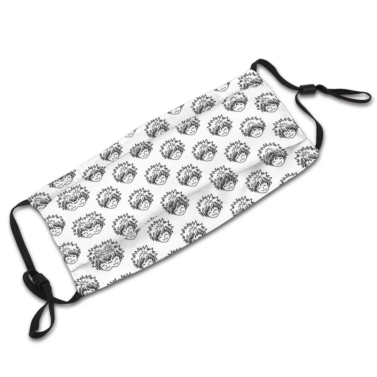 Маска для лица Hunter Mouth Killua HunterXhunter красивая маска Kawai с фильтрами взрослых|Мужские