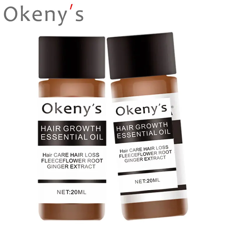 Okeny's быстрые мощные средства с эссенцией для рост волос Эфирное Масло жидкое